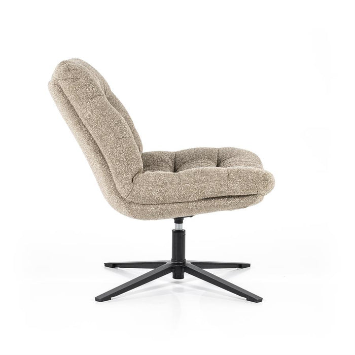 Fauteuil Danica | Beige Polyester