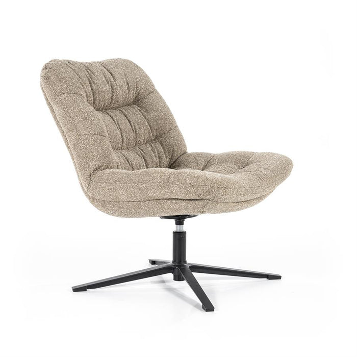 Fauteuil Danica | Beige Polyester