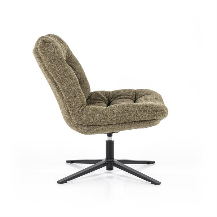 Fauteuil Danica | Groen Polyester