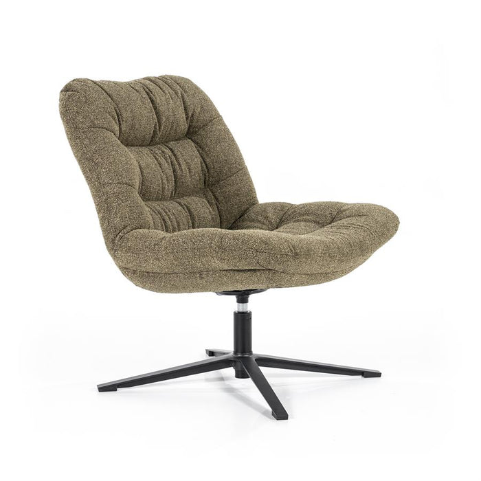 Fauteuil Danica | Groen Polyester