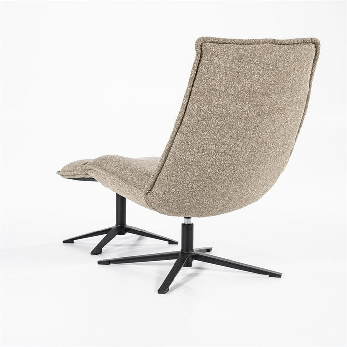 Relaxfauteuil Marcus | Beige Polyester