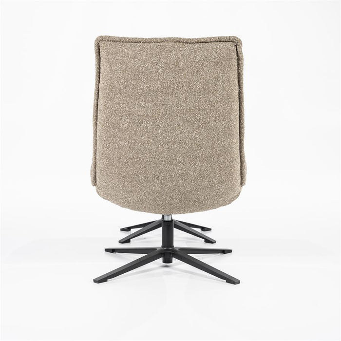 Relaxfauteuil Marcus | Beige Polyester