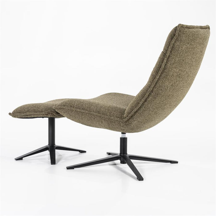 Relaxfauteuil Marcus | Groen Polyester