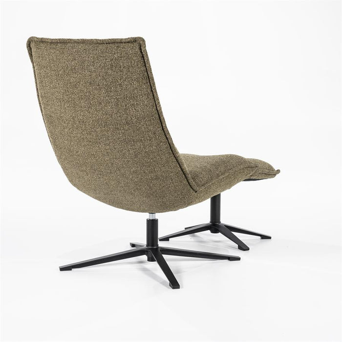 Relaxfauteuil Marcus | Groen Polyester