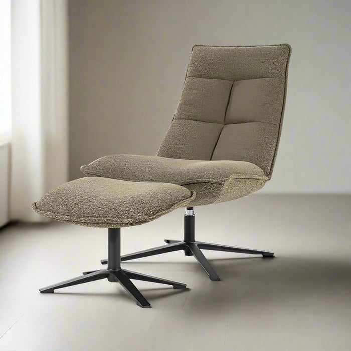 Relaxfauteuil Marcus | Groen Polyester