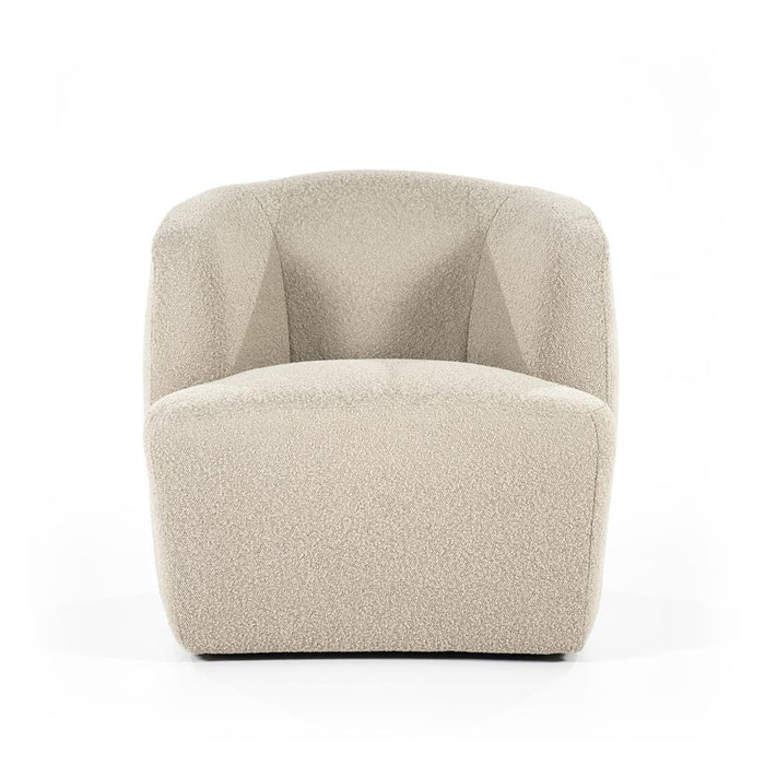 Fauteuil Charlotte | Taupe Stof