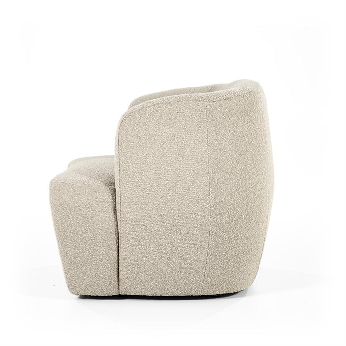 Fauteuil Charlotte | Taupe Stof