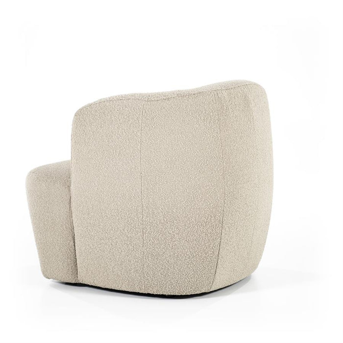 Fauteuil Charlotte | Taupe Stof