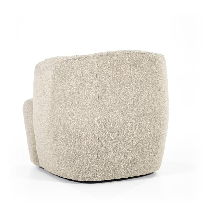 Fauteuil Charlotte | Taupe Stof