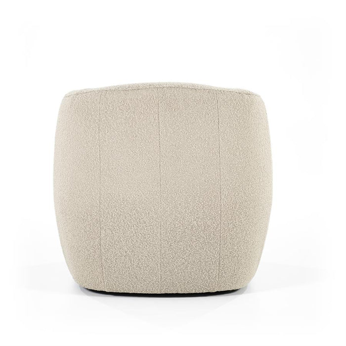 Fauteuil Charlotte | Taupe Stof