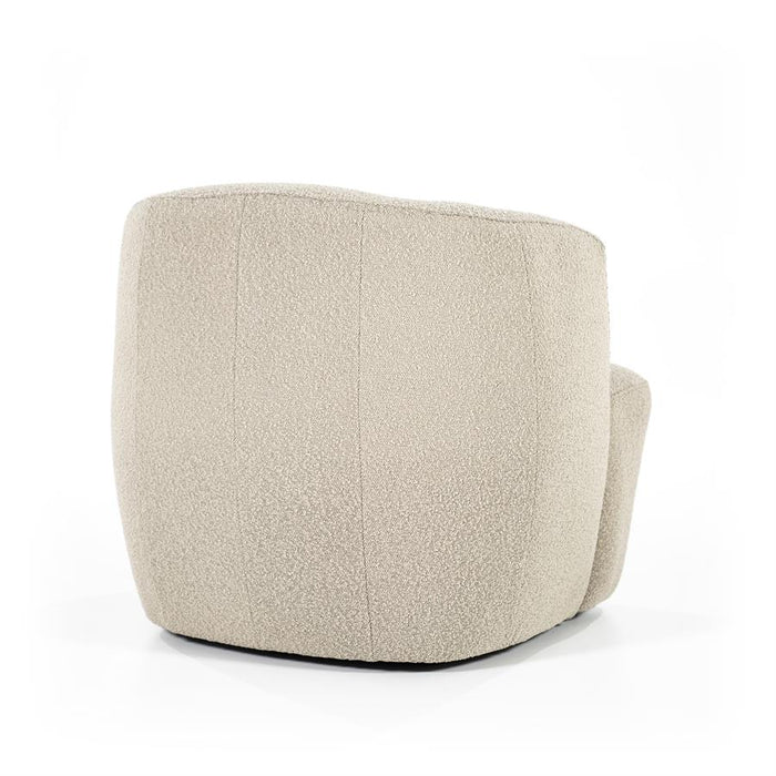 Fauteuil Charlotte | Taupe Stof