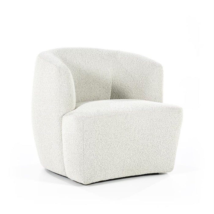 Fauteuil Charlotte | Wit Stof