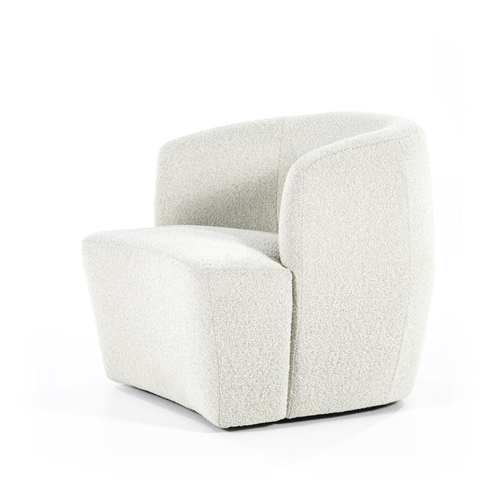 Fauteuil Charlotte | Wit Stof