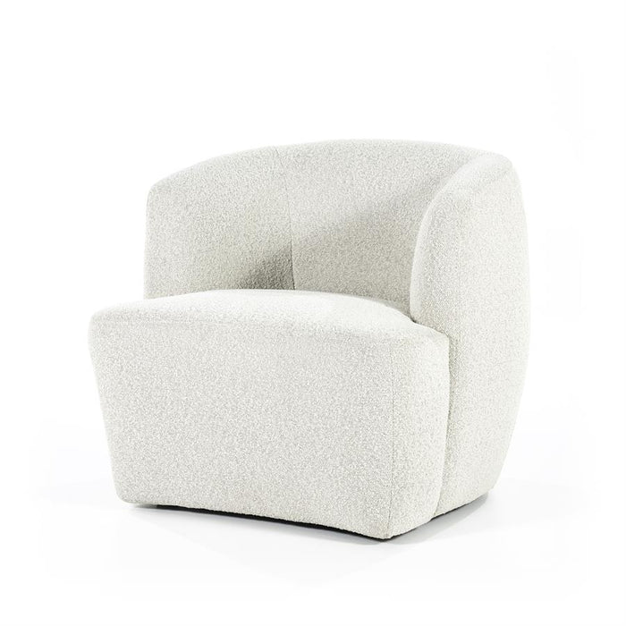 Fauteuil Charlotte | Wit Stof