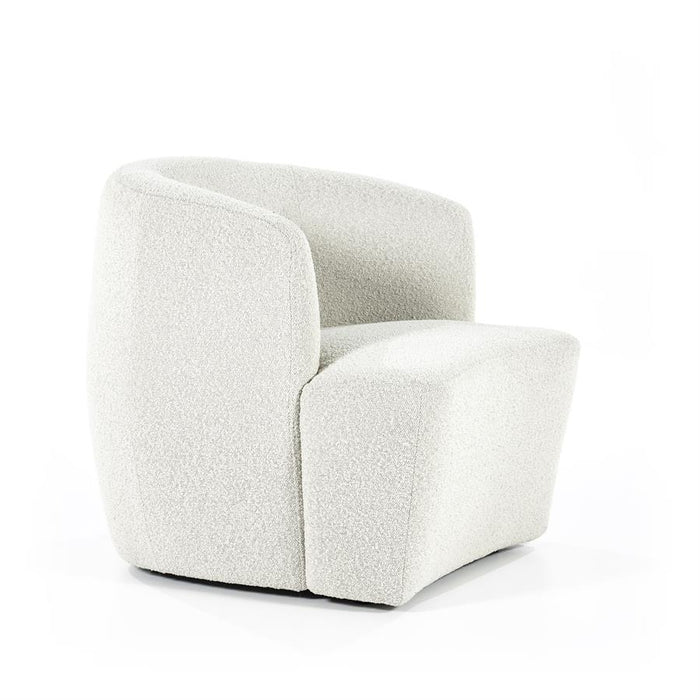 Fauteuil Charlotte | Wit Stof