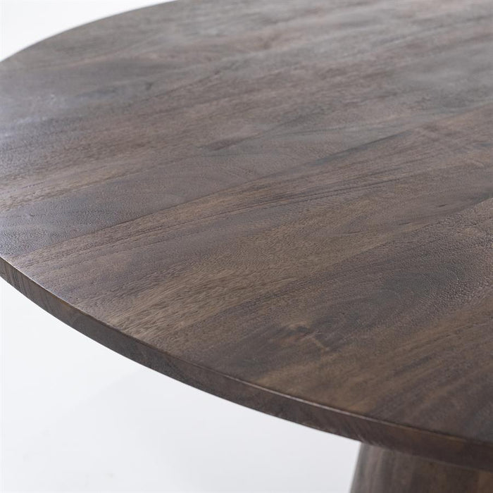 Eettafel Aron | Bruin Mangohout | Rond