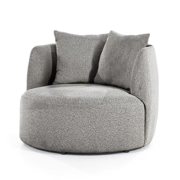 Fauteuil Louis | Grijs Stof