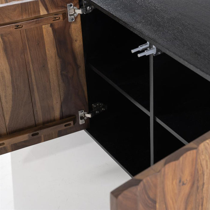 Dressoir Alexander | Bruin Sheeshamhout