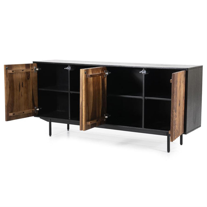 Dressoir Alexander | Bruin Sheeshamhout