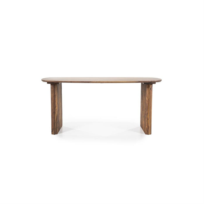 Eettafel Alexander | Bruin Sheeshamhout