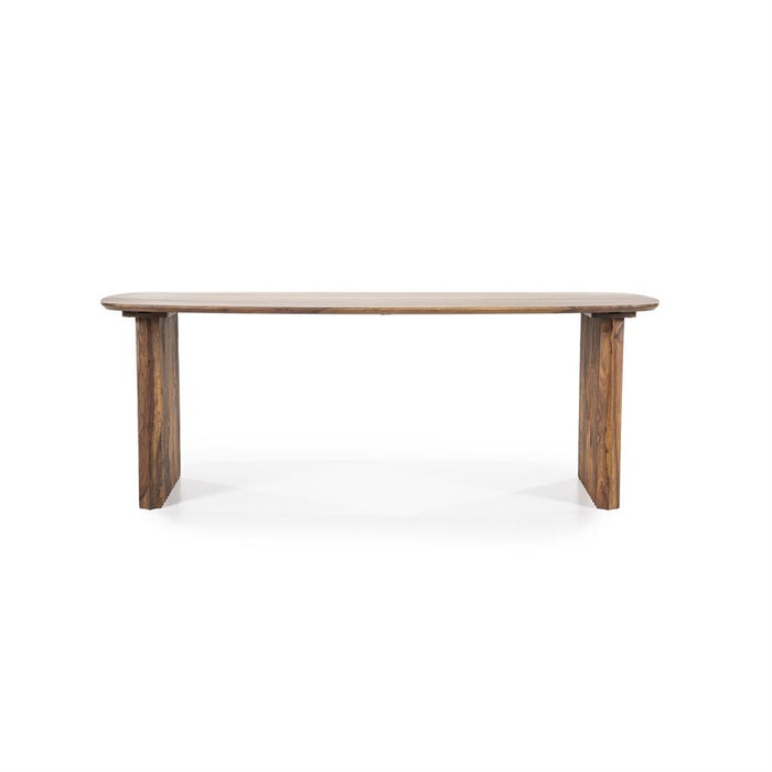 Eettafel Alexander | Bruin Sheeshamhout