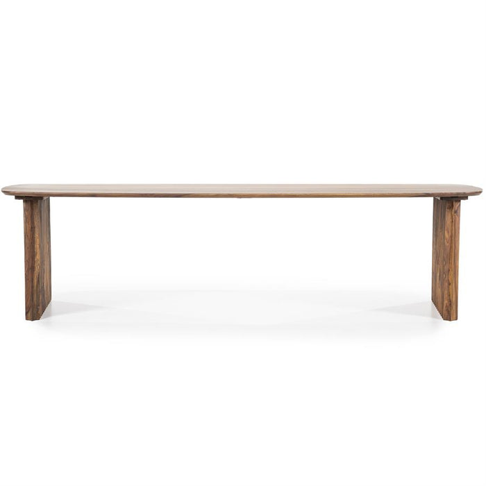 Eettafel Alexander | Bruin Sheeshamhout