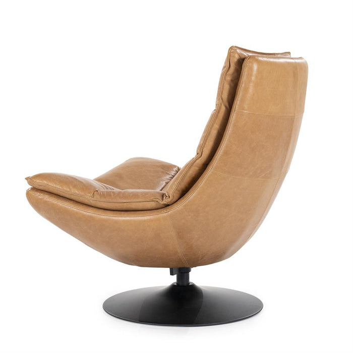 Fauteuil Sven | Bruin Leer