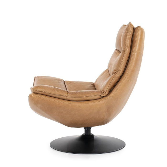 Fauteuil Sven | Bruin Leer