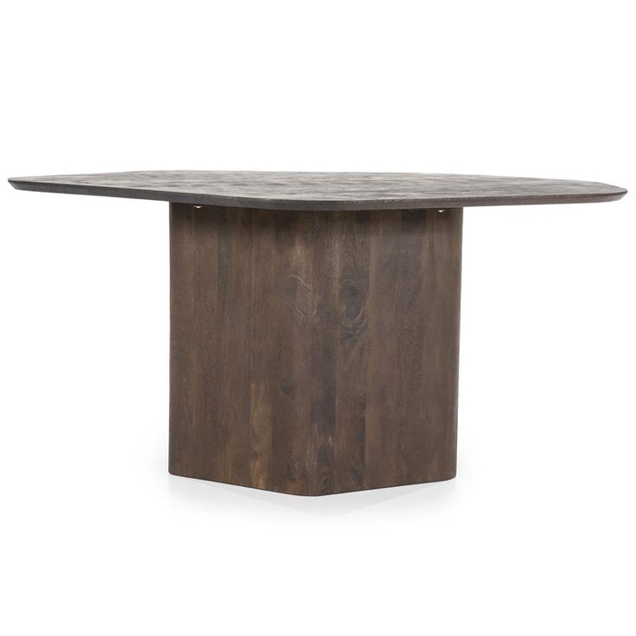 Eettafel Beau | Bruin Mangohout | Organisch