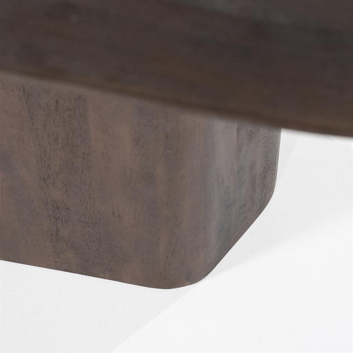 Eettafel Beau | Bruin Mangohout | Organisch