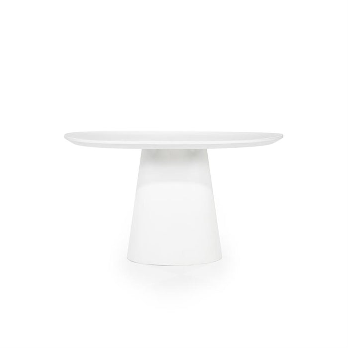 Eettafel Elin | Wit Magnesium Oxide | Rond