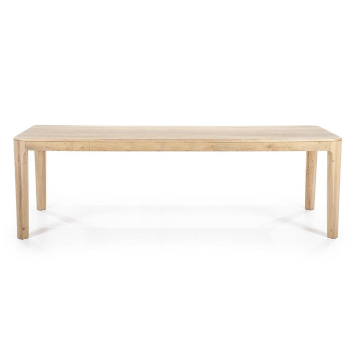 Eettafel Harvey | Naturel Eikenhout | Rechthoek