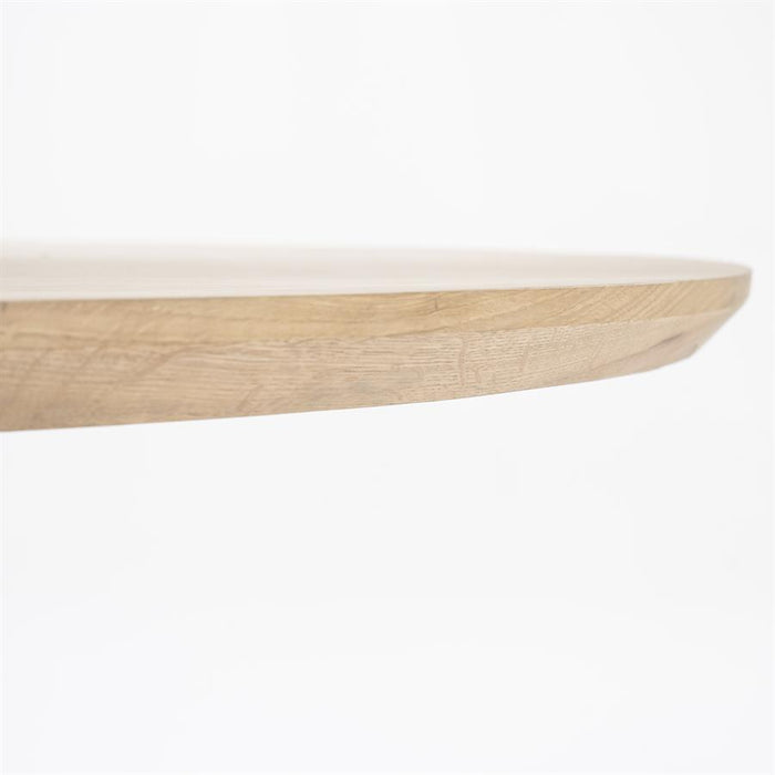 Eettafel Nola | Naturel Eiken Fineer | Rond