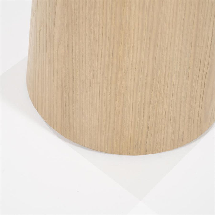 Eettafel Nola | Naturel Eiken Fineer | Rond