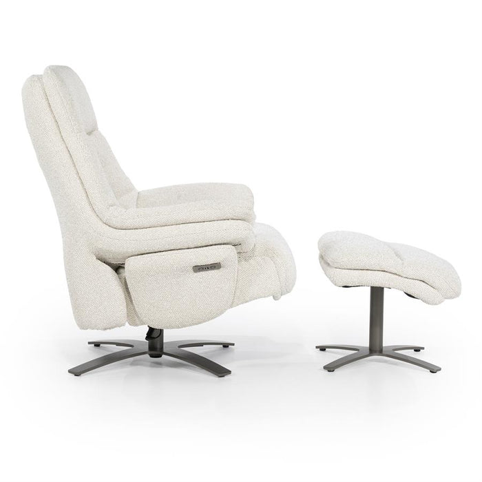 Fauteuil Caleb | Beige Stof