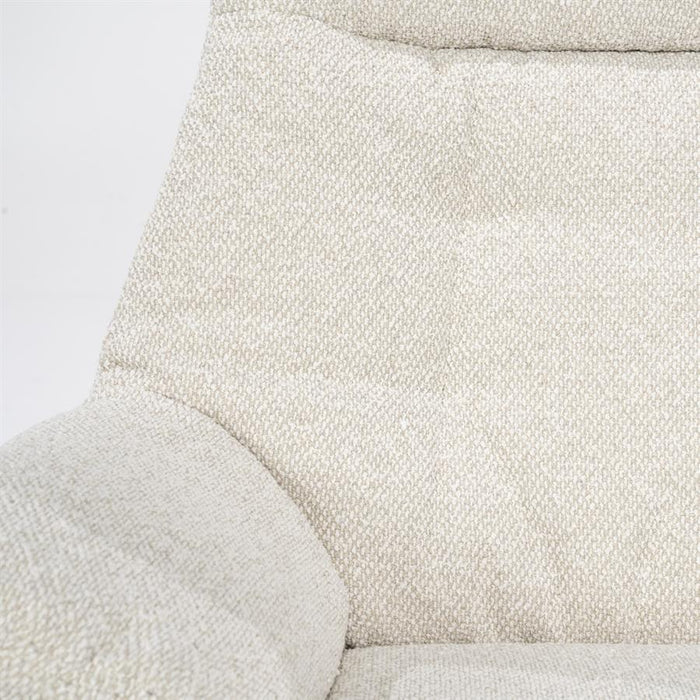 Fauteuil Caleb | Beige Stof