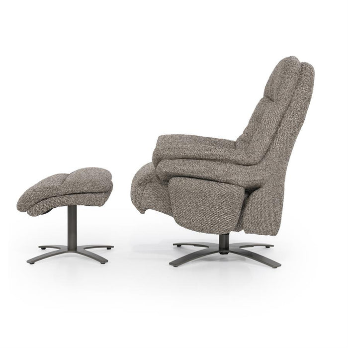 Fauteuil Caleb | Taupe Stof