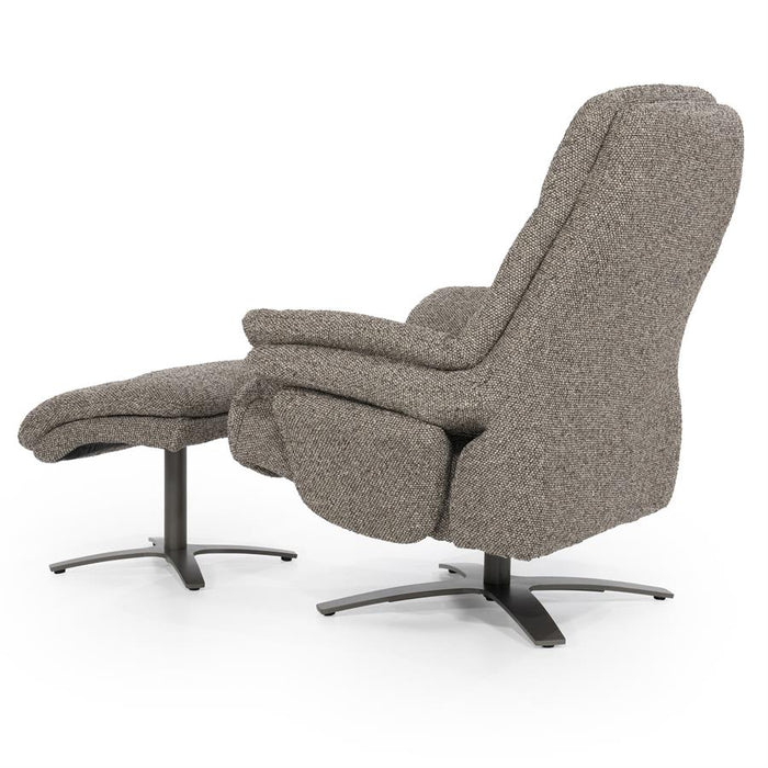 Fauteuil Caleb | Taupe Stof