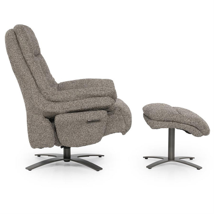 Fauteuil Caleb | Taupe Stof