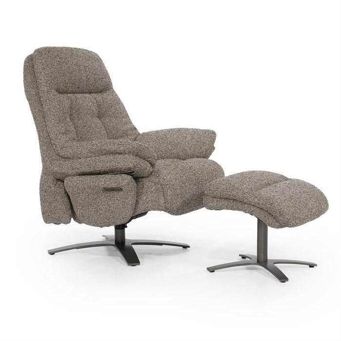 Fauteuil Caleb | Taupe Stof