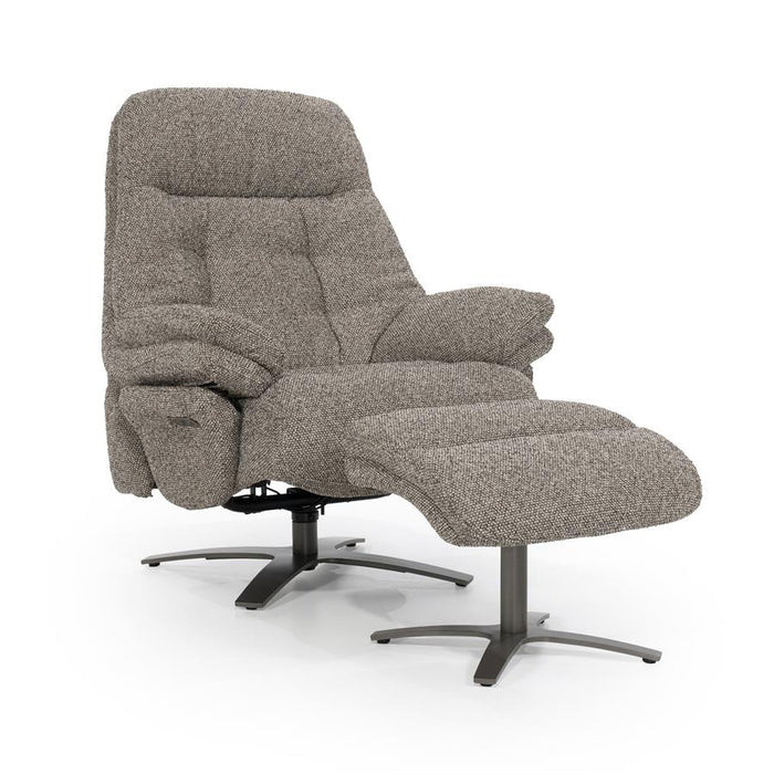 Fauteuil Caleb | Taupe Stof