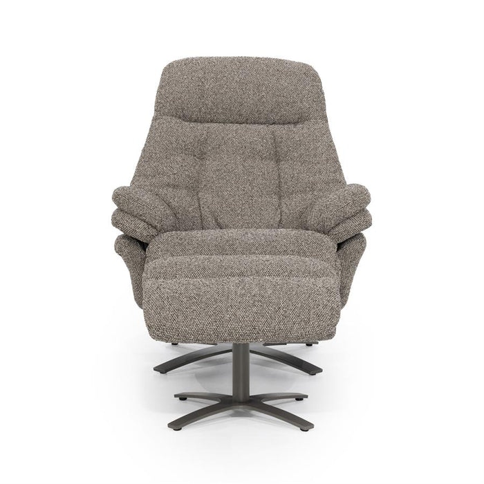 Fauteuil Caleb | Taupe Stof