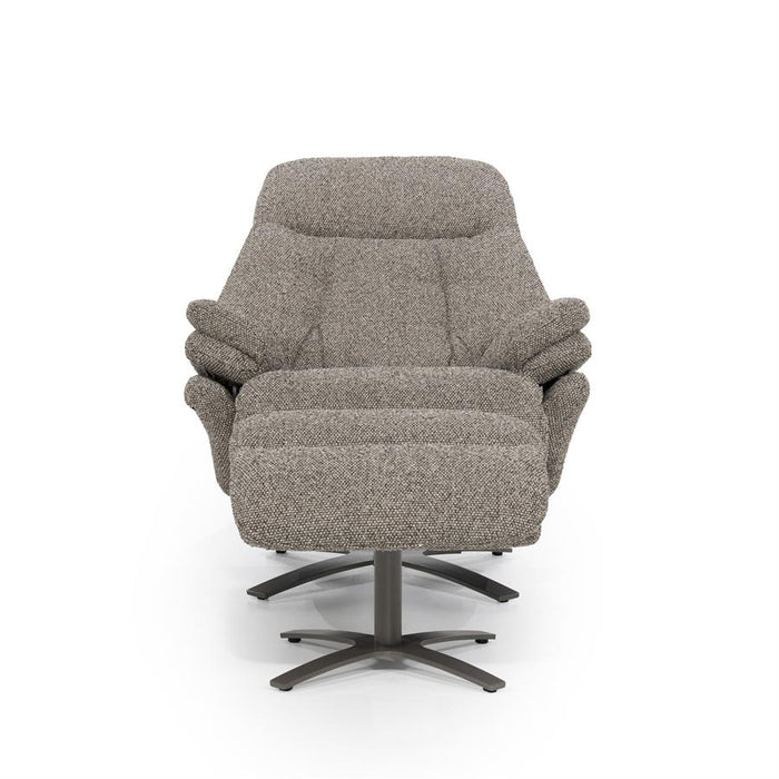 Fauteuil Caleb | Taupe Stof