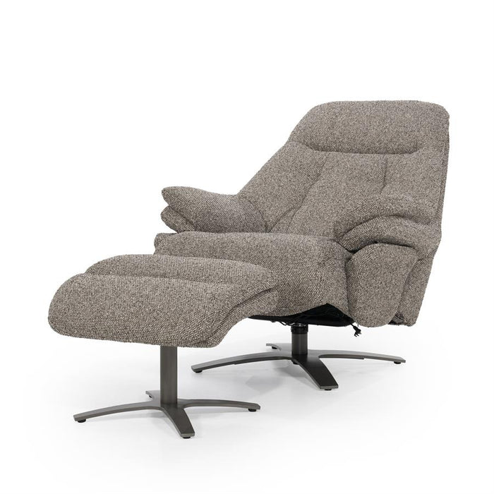 Fauteuil Caleb | Taupe Stof