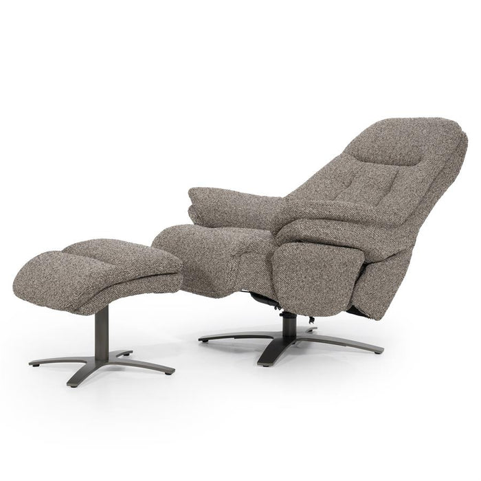 Fauteuil Caleb | Taupe Stof