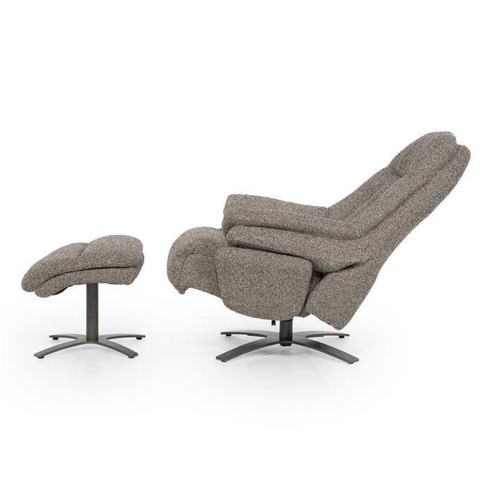 Fauteuil Caleb | Taupe Stof