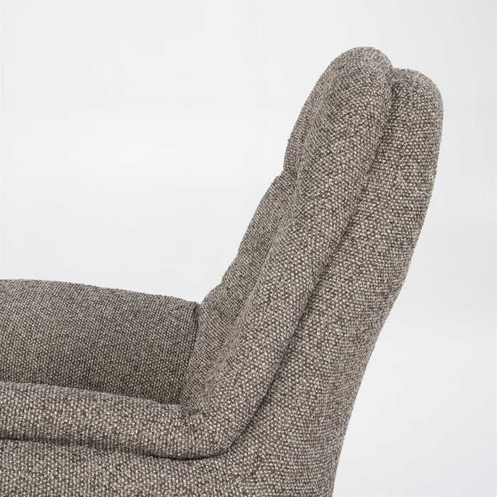 Fauteuil Caleb | Taupe Stof