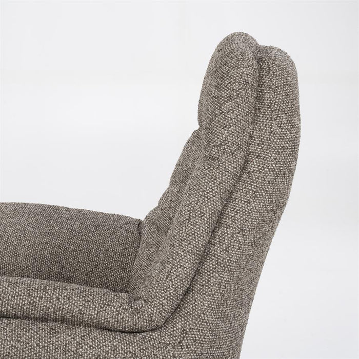 Fauteuil Caleb | Taupe Stof