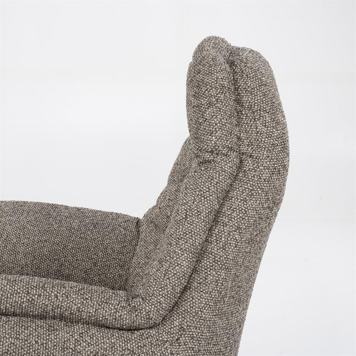 Fauteuil Caleb | Taupe Stof