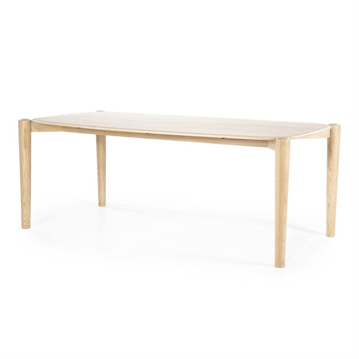 Eettafel Selbu | Naturel Eikenhout | Rechthoekig